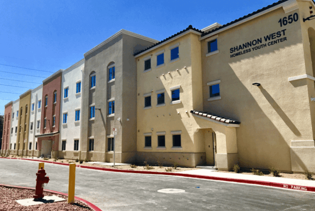 Shannon West homeless youth center