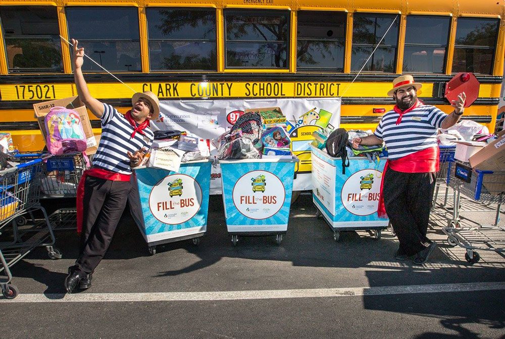 Bethlehem and Las Vegas Give Back with School Supply Drive Las Vegas