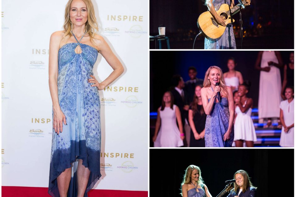 JEWEL Performs at First Annual INSPIRE Charity Event, Presented by Sands Cares