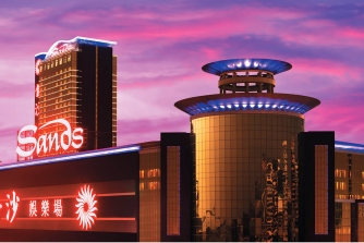 Exterior view of the Sands Macao