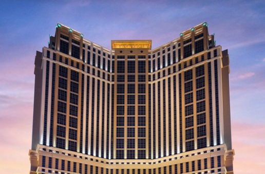 A view of the Sands hotel