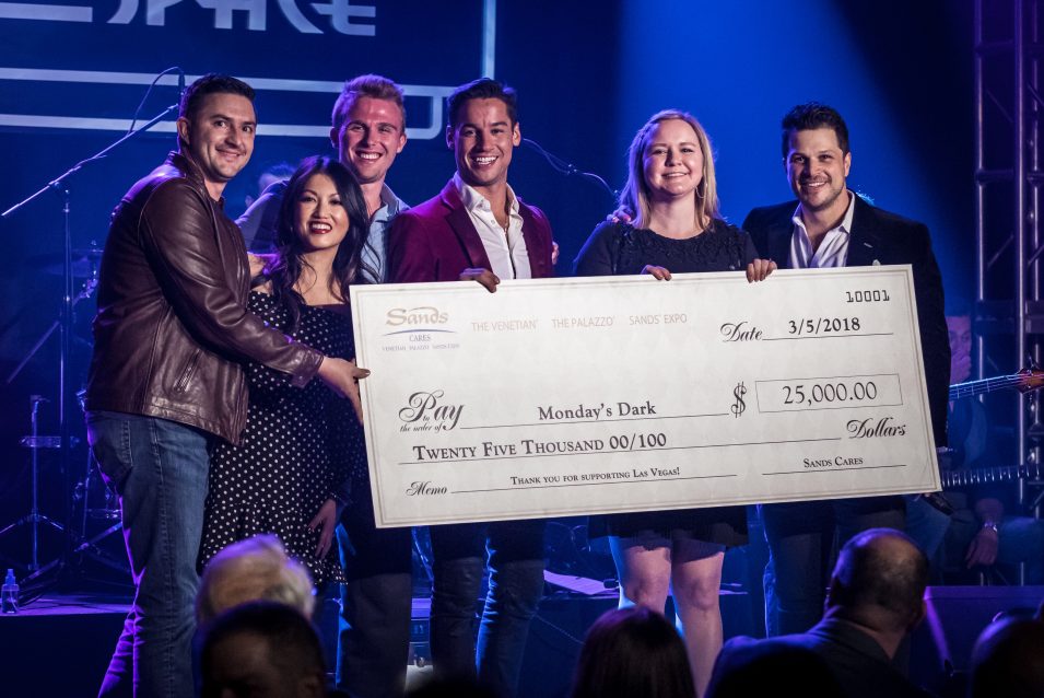 Sands Cares Makes a $50,000 Donation to ‘Mondays Dark’