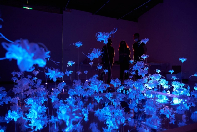 image of exhibit at Art Outreach