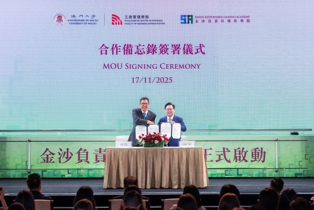 Sands China launched the Sands Responsible Gaming Academy to formalize its responsible gaming education offerings and created a collaboration with the University of Macau to strengthen industry-academia cooperation.