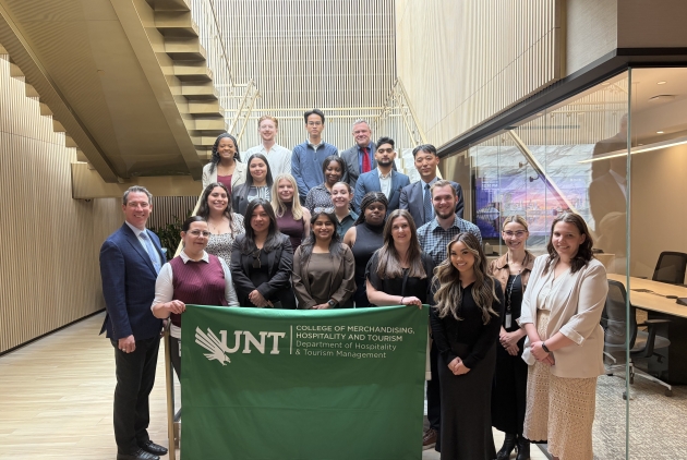 With underwriting from Sands Cares, UNT hospitality students recently participated in a Las Vegas study tour to explore opportunities in travel, tourism and leisure.
