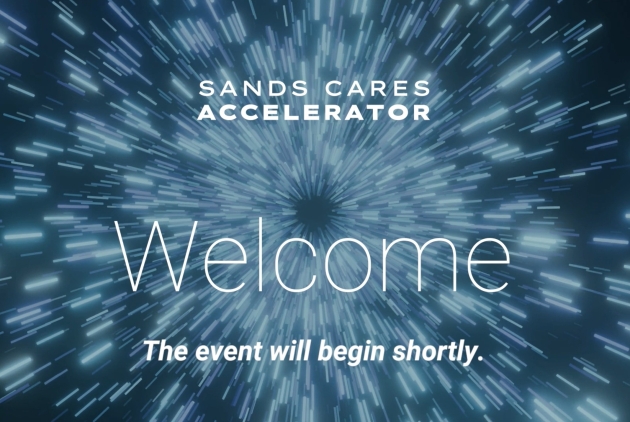 Sands recently hosted the annual Sands Cares Accelerator Virtual Global Celebration to showcase the accomplishments of the program’s nonprofit members.